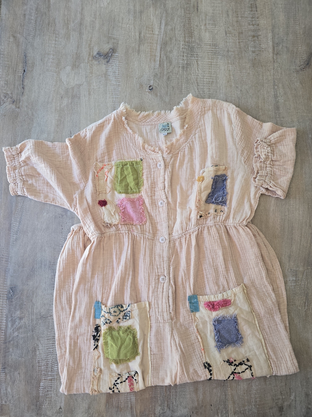 Jaded Gypsy Patchwork Jumpsuit - Picture 3 of 7